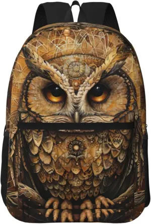 Owl Beliefs Laptop Backpack,Carry On Backpacks, Fits Up To 16 Inch Computer,Travel Daypack For Men Women