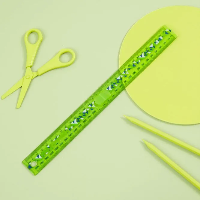 Oxford Geo Folding Ruler - 30CM (Green)