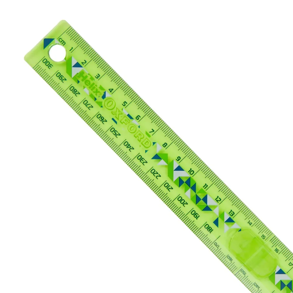 Oxford Geo Folding Ruler - 30CM (Green)