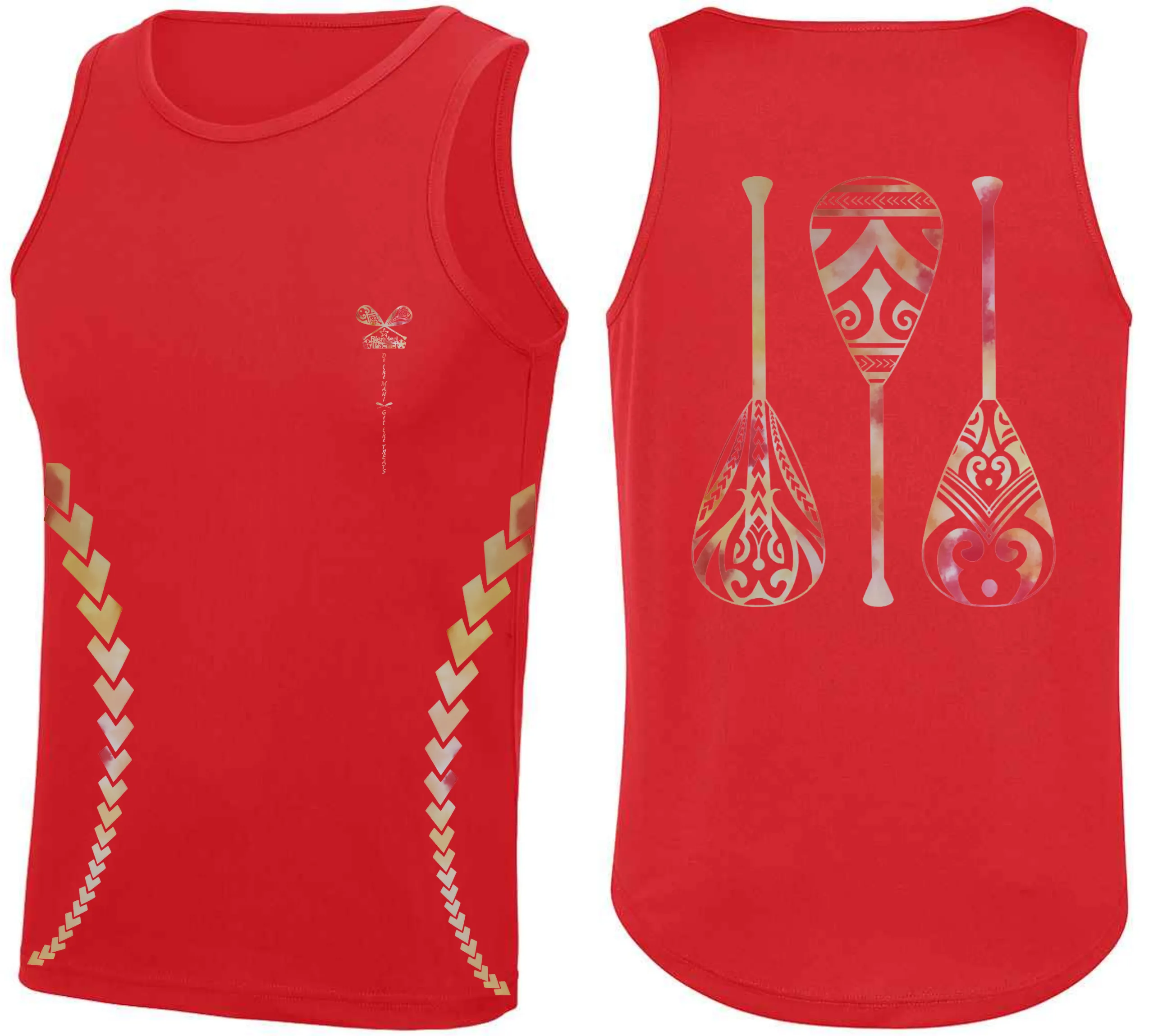 Paddles Up Quick Dry Singlet - Mens