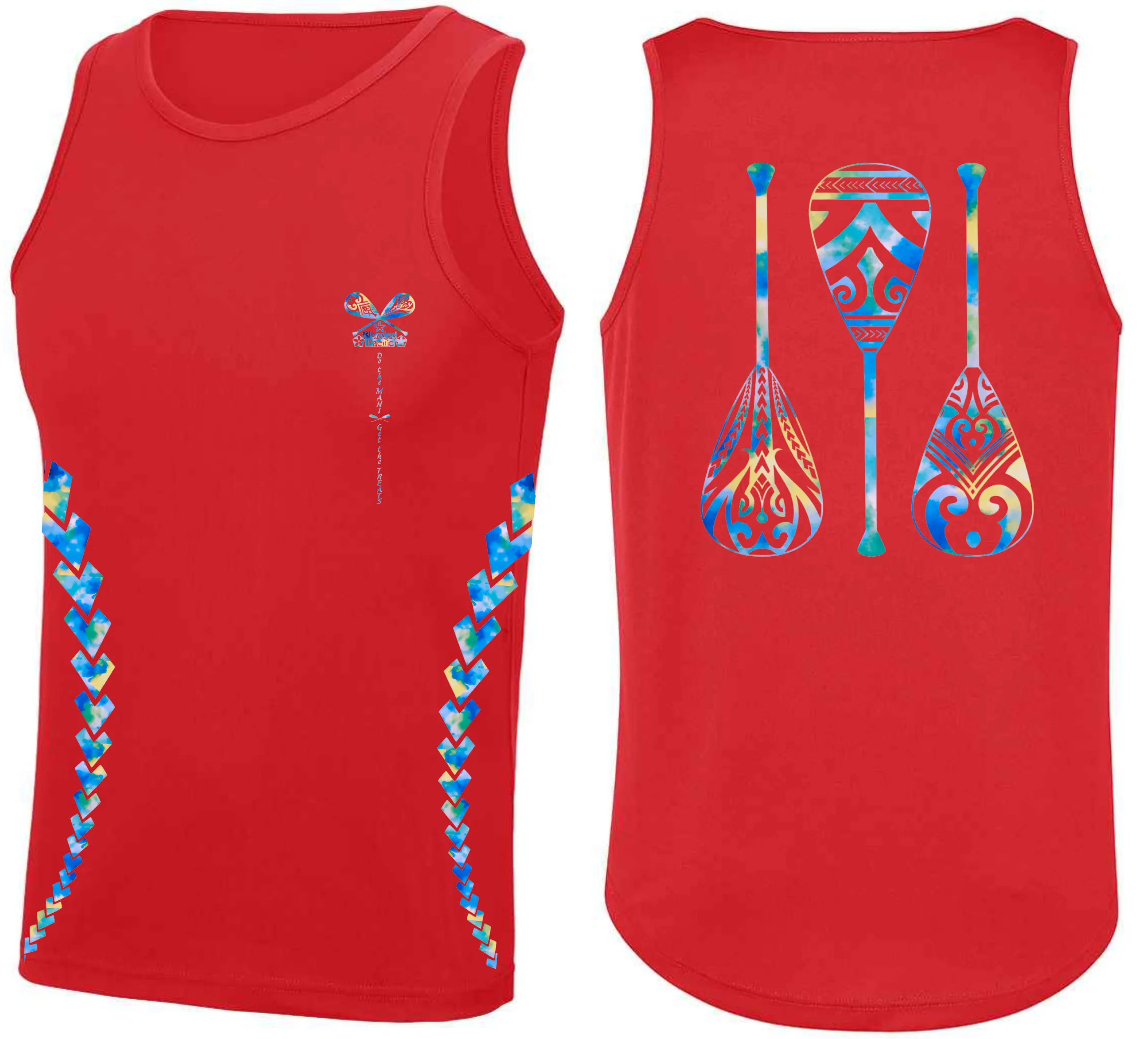 Paddles Up Quick Dry Singlet - Mens