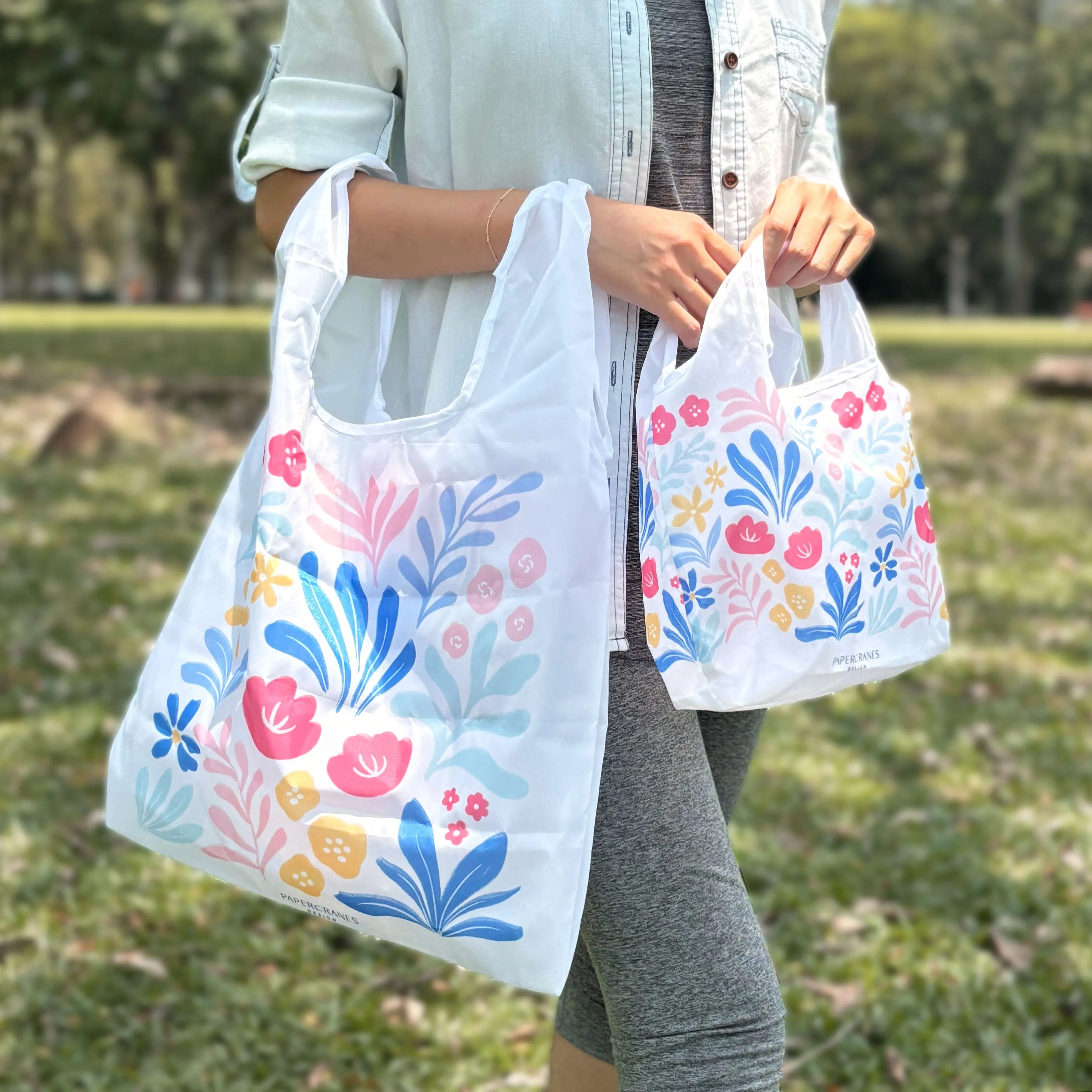 Painter’s Garden Mini Reusable Shopping Bag