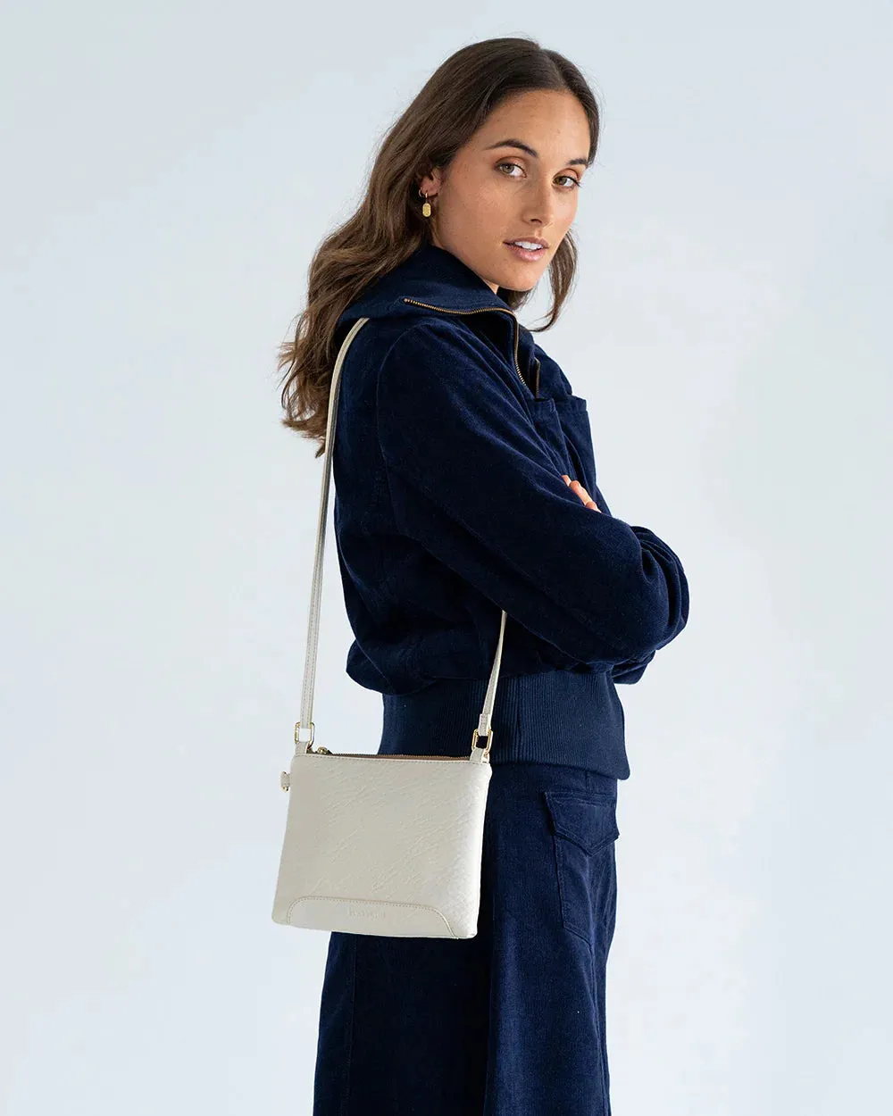 Palermo Crossbody- Oyster