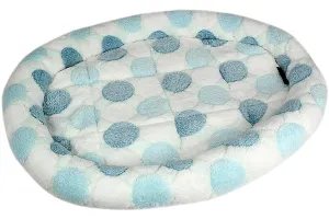 Parisian Pet 'Cotton Candy Mat' for Dogs & Cats - Soft, Comfortable, Durable, Lightweight Blue Pet Mat, Medium, Perfect for Small Pets