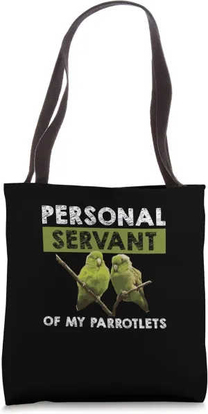 Parrotlet Bird Personal Servant Tote Bag