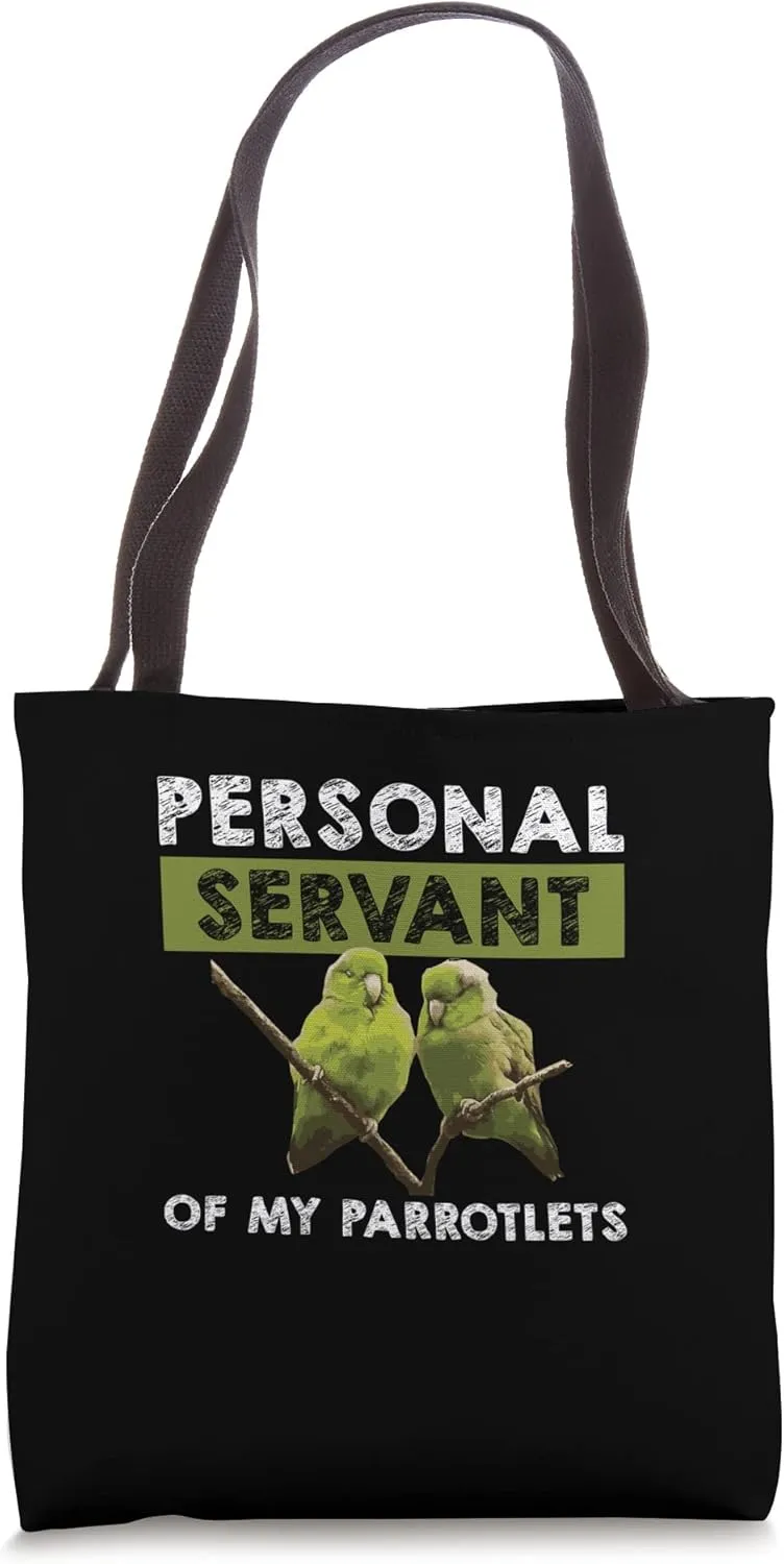 Parrotlet Bird Personal Servant Tote Bag