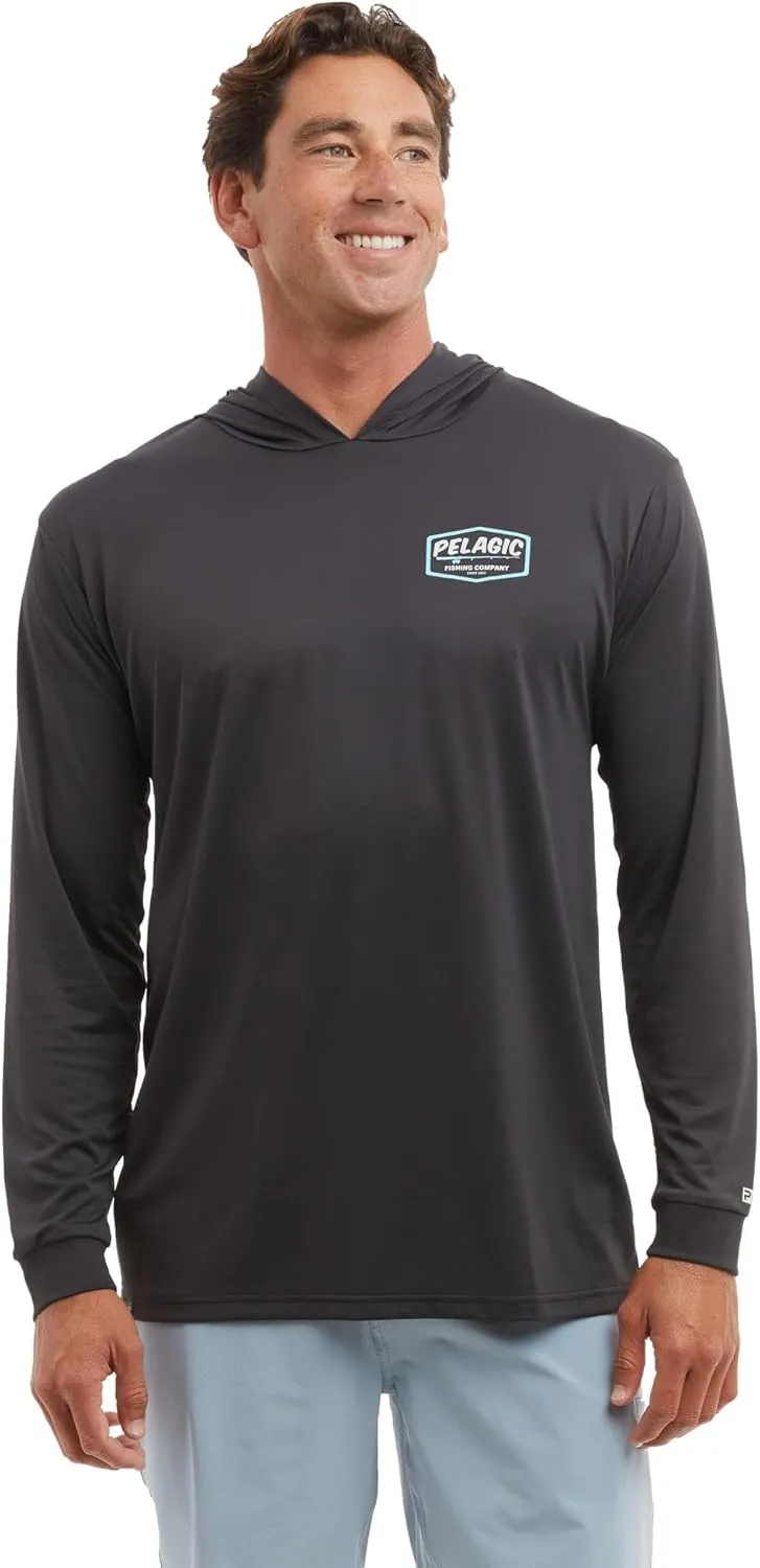 PELAGIC Apparel Men's Aquatek Spinner Hooded Fishing Shirt