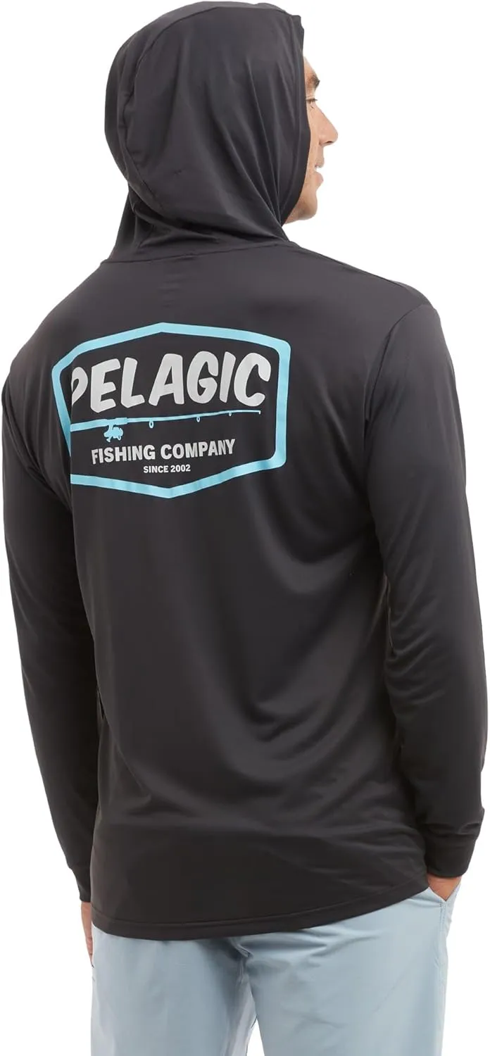 PELAGIC Apparel Men's Aquatek Spinner Hooded Fishing Shirt