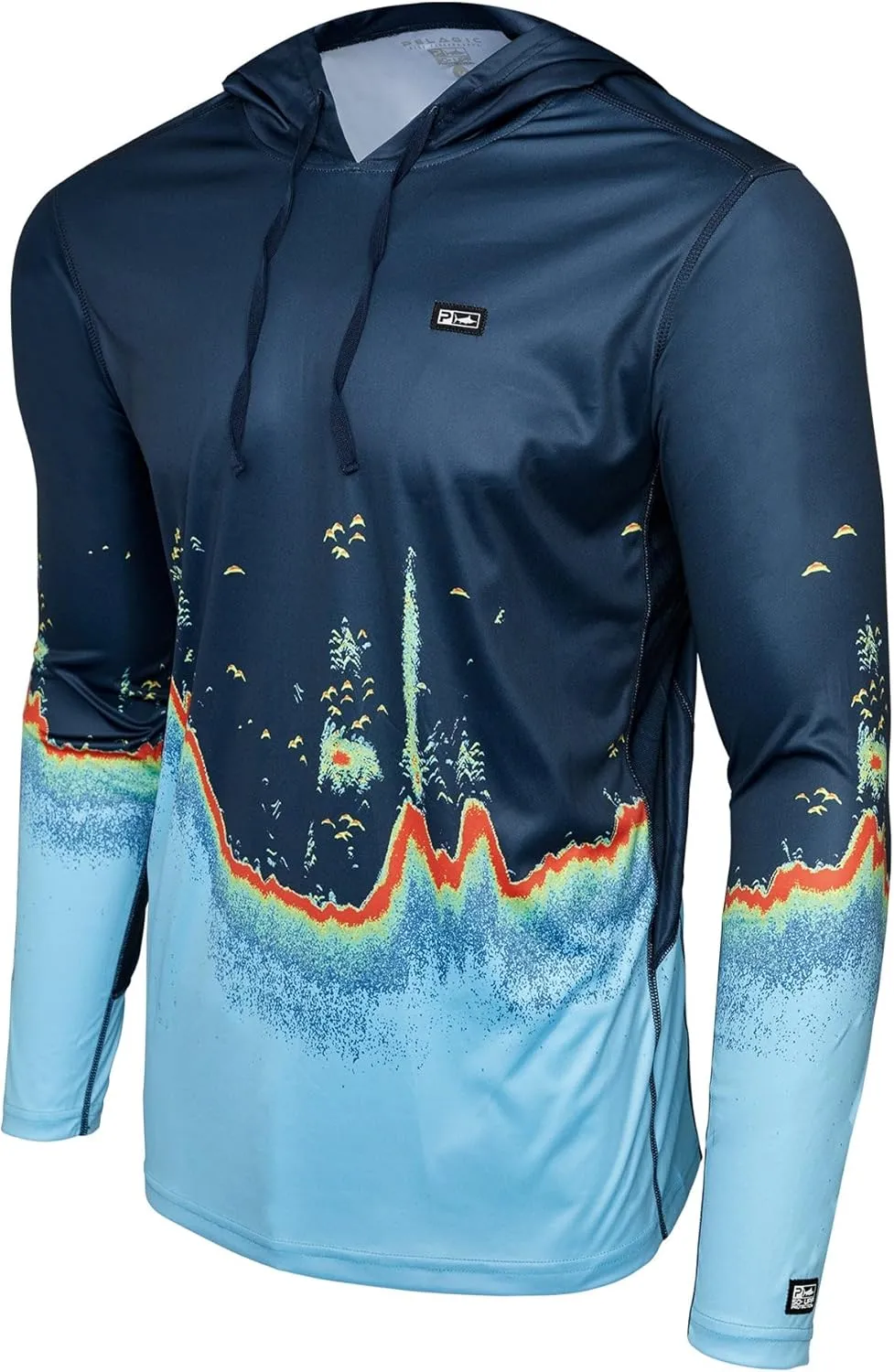 PELAGIC Apparel Men's Vaportek Hooded Fishing Shirt