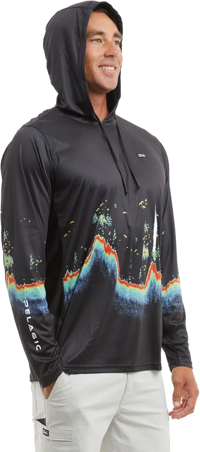 PELAGIC Apparel Men's Vaportek Hooded Fishing Shirt