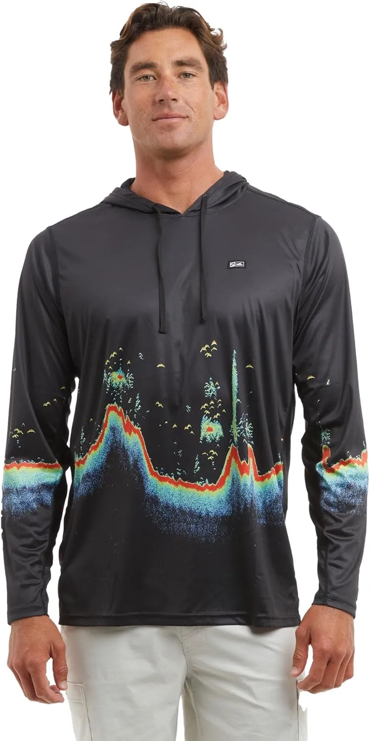 PELAGIC Apparel Men's Vaportek Hooded Fishing Shirt