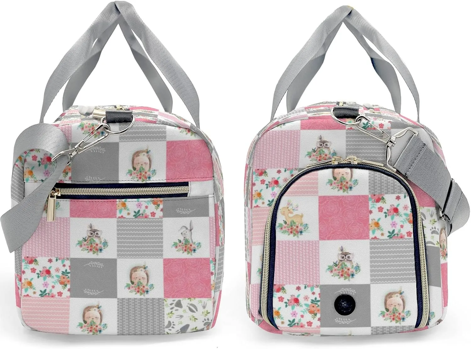 Personalized Animals Custom Multi-functional Travel Bag, Unisex Portable Duffel Bag, Short Distance Travel Assistant.