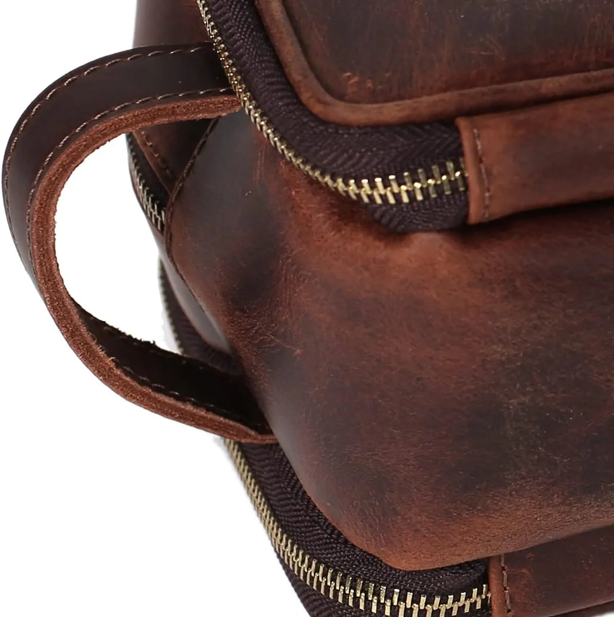 Personalized Leather Toiletry Bag for Men, 1/3/6pcs Wedding Gift Travel Shaving Dopp Kit - Cosmetic Bags Toiletries Bathroom Organizer - Groomsmen Gift(A1pc)