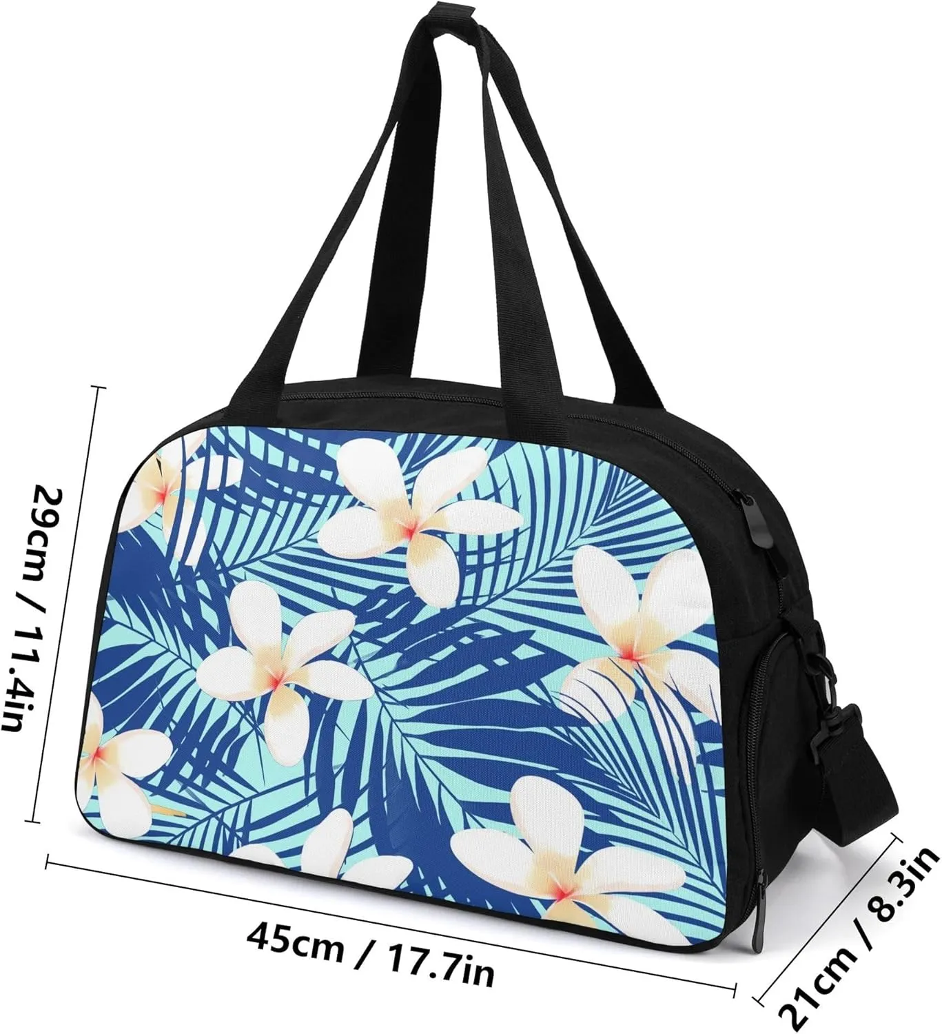 Personalized Travel Storage Bag Tote Polynesian Tribe Custom Handbag Large Capacity Wear Resistant Durable Handbag