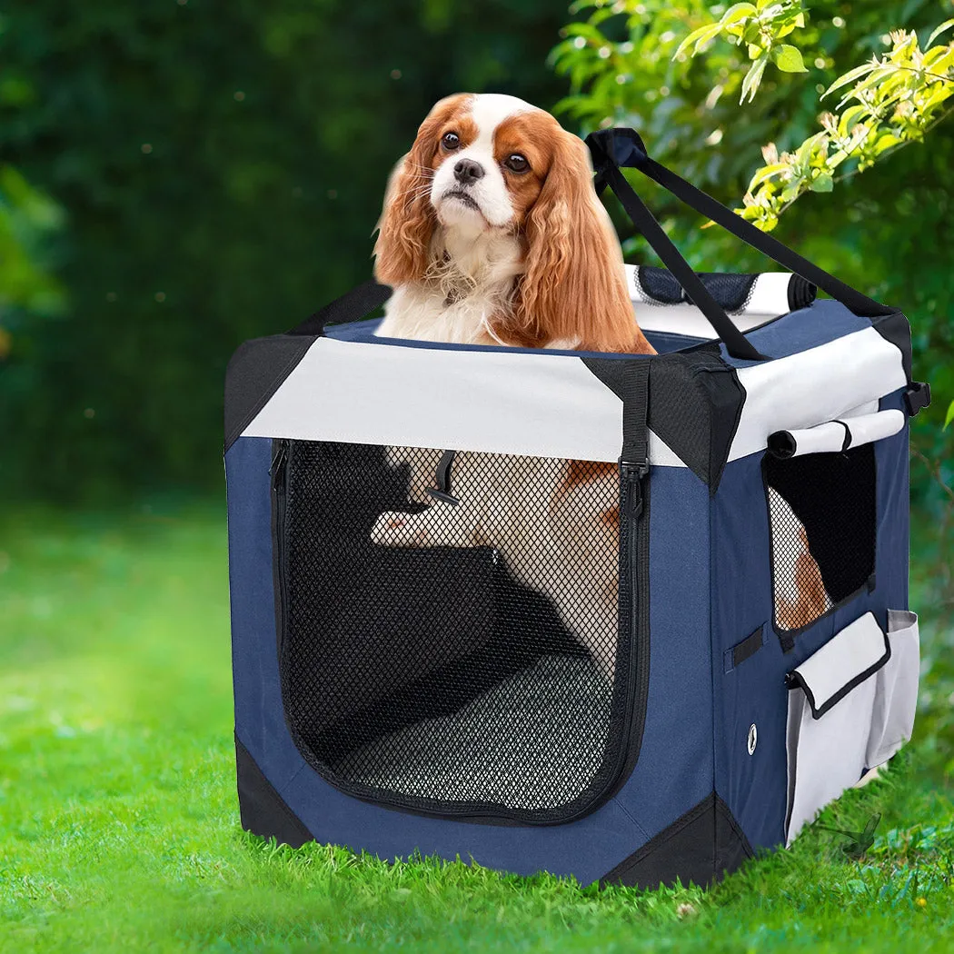 Pet Carrier Bag Dog Puppy Spacious Outdoor Travel Hand Portable Crate - XL