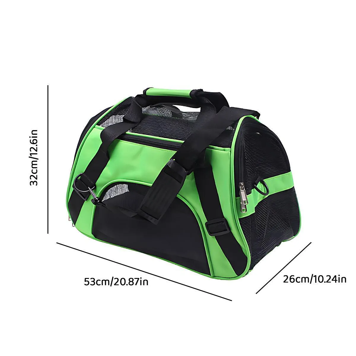 Pet Carrier Bag Portable Large Cat Dog Comfort Tote Travel Bag Airline Approved