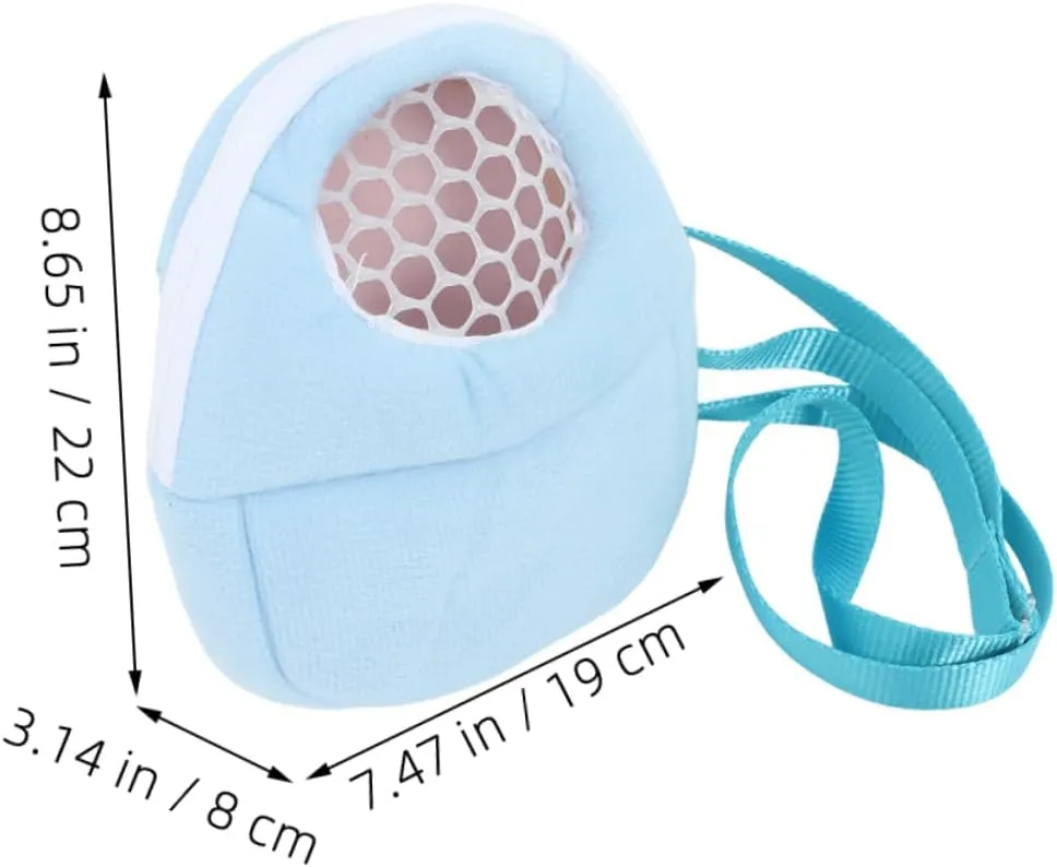 Pet Carrier for Hamster Guinea Pig Travel Bag Soft Lining Ventilated Mesh
