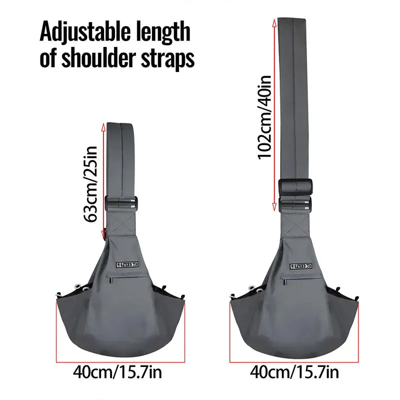 Pet Sling Carrier Bag - Shoulder Messenger Bag