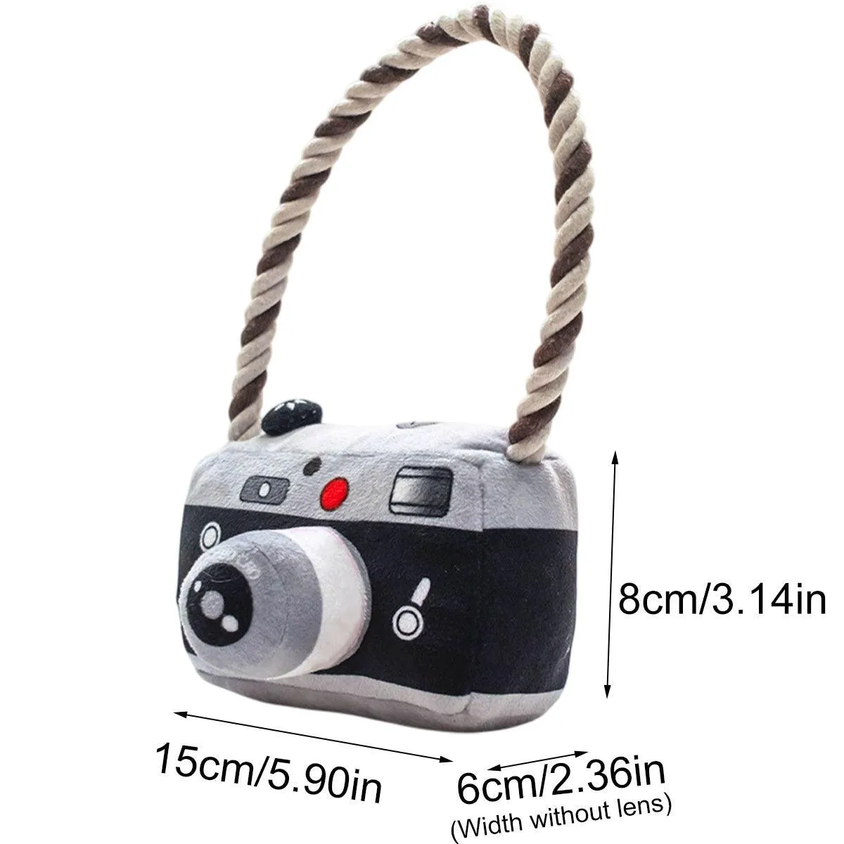 Pet Toy Plush Knot Toy Interactive Chew Toy for Dogs and Cats Soft Durable