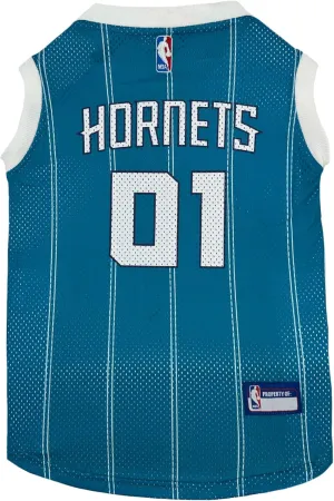 Pets First NBA Charlotte Hornets Dog Jersey, X-Large - Tank Top Basketball Pet Jersey