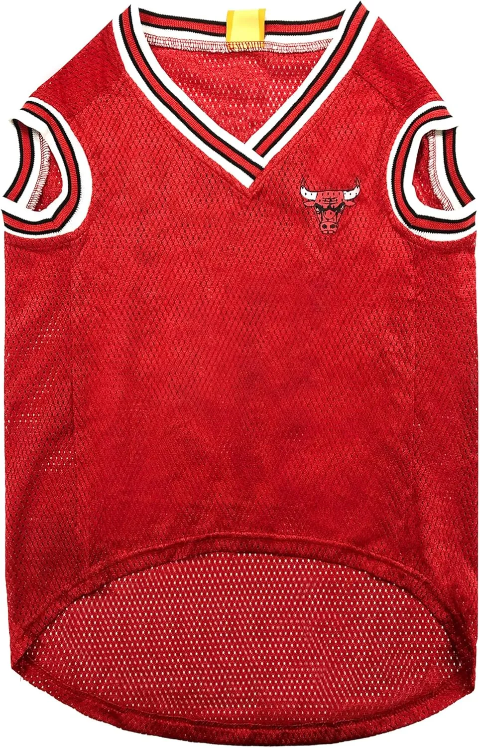 Pets First NBA CHICAGO BULLS DOG Jersey, Medium - Tank Top Basketball Pet Jersey