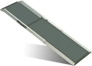 PetSafe 62461 Solvit Deluxe Telescoping Pet Ramp, Aluminum/Dark Gray