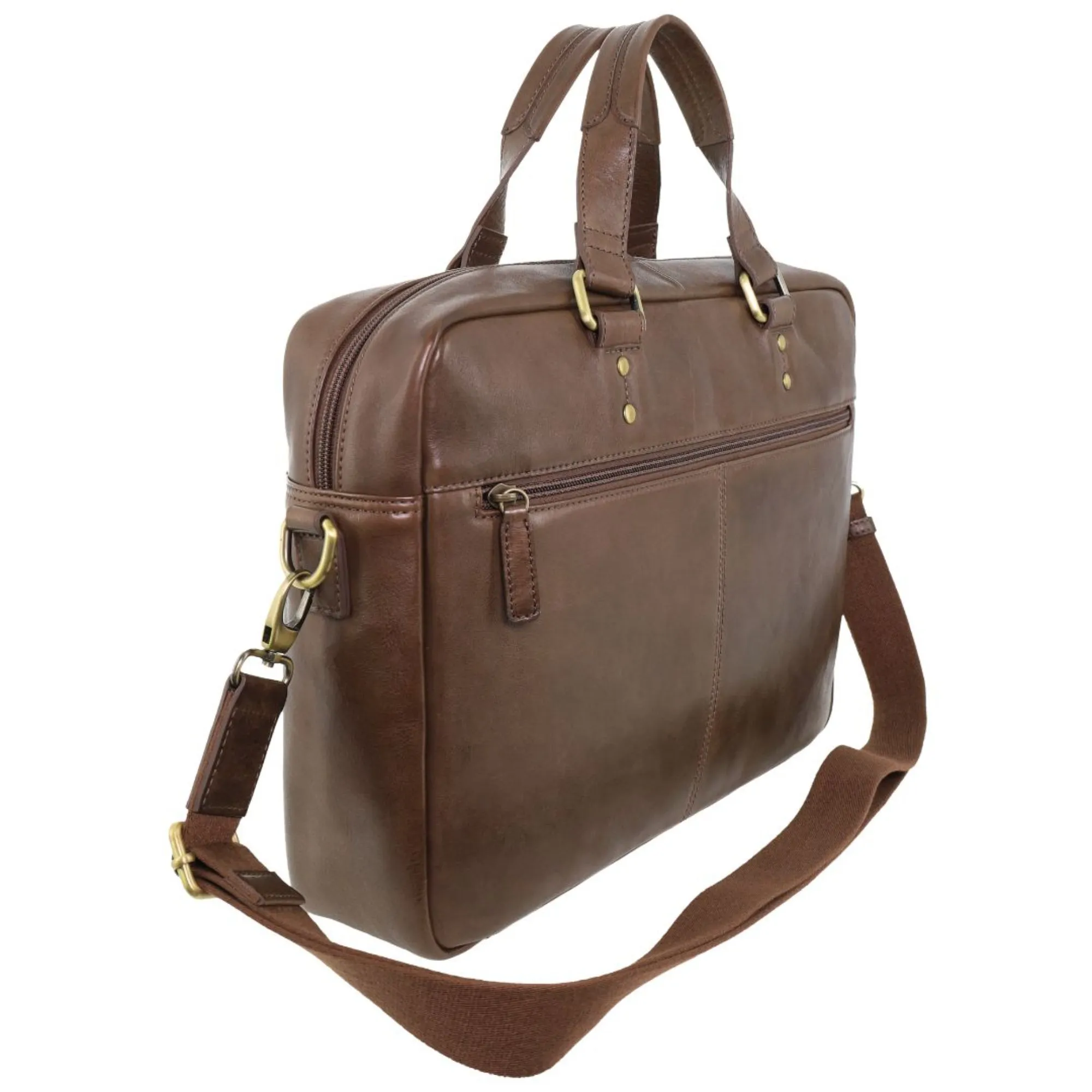 Pierre Cardin Leather briefcase PC3960 OAK