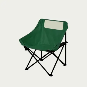 Portable Camping Chair, Ultra Lightweight Folding Picnic Chair, Suitable for Travel, Picnicking, Hiking, Fishing (Green,Twin)