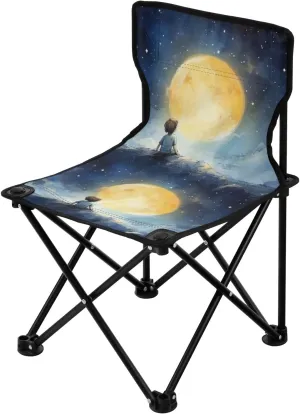 Portable Camping Folding Chairs Foldable Chair Small Character Cute 7 Lightweight Backpacking Outdoor Outside Fishing