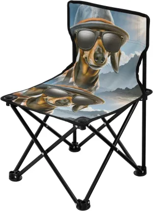 Portable Camping Folding Chairs Foldable Chair Small Dog Mountain Lightweight Backpacking Outdoor Fishing Outside