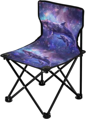 Portable Camping Folding Chairs Foldable Chair Small Whales Bubble Lightweight Backpacking Outdoor Outside Fishing