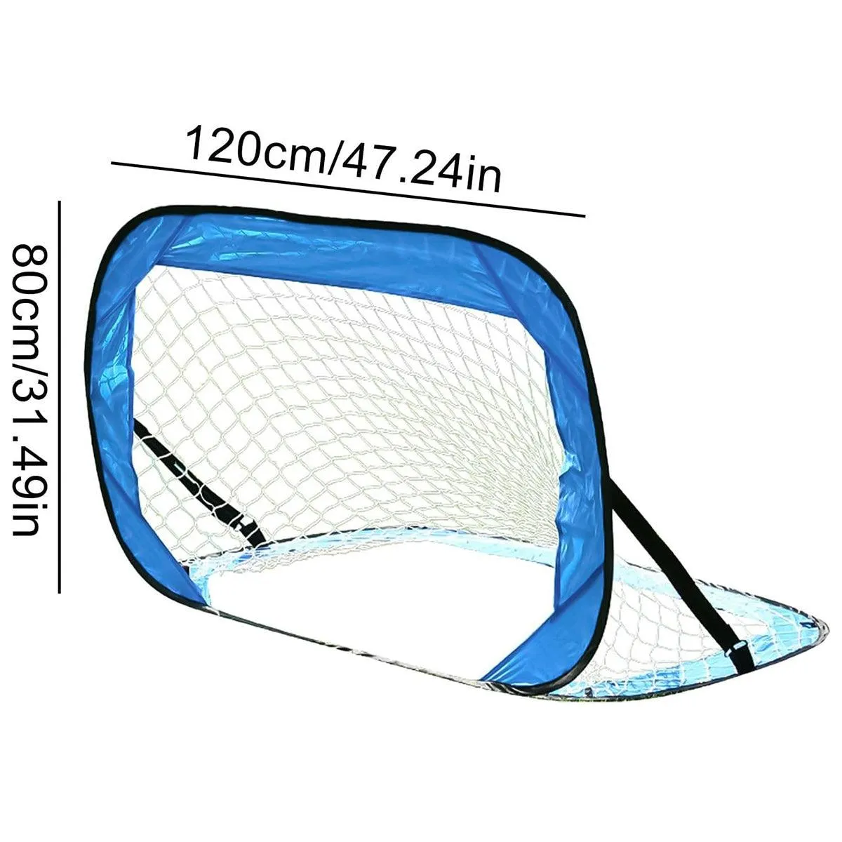 Portable Kids Soccer Goal Foldable Outdoor Football Net for Backyard Play