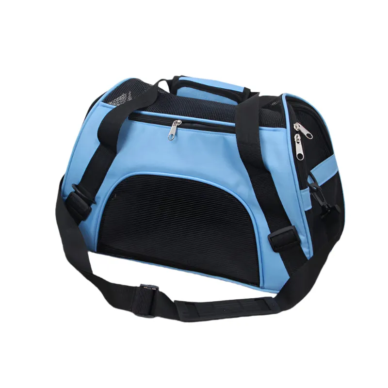 Portable Mesh Pet Carrier Bag for Travel