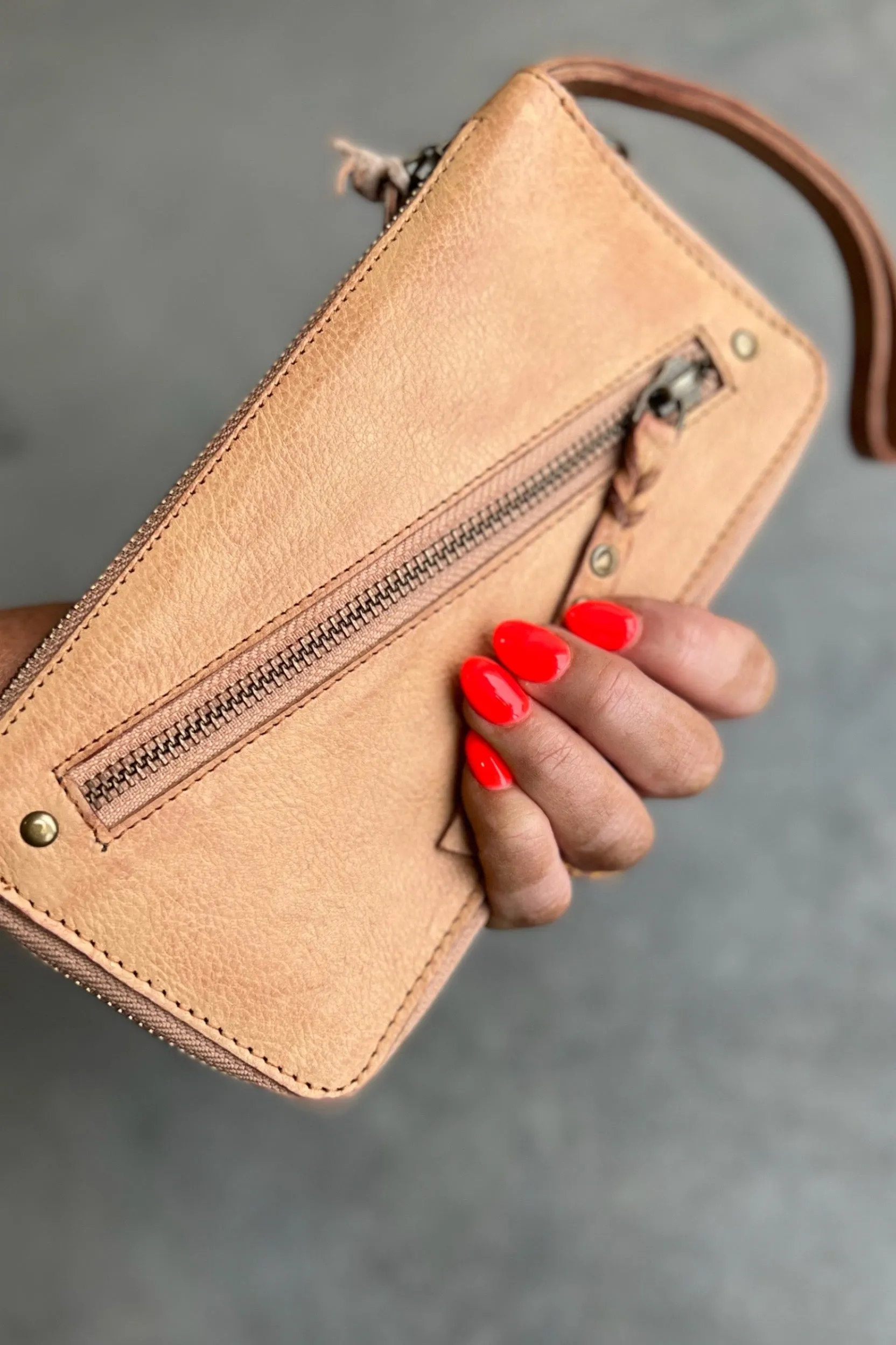 Porter Zip Wallet Lux Collection - FINAL SALE