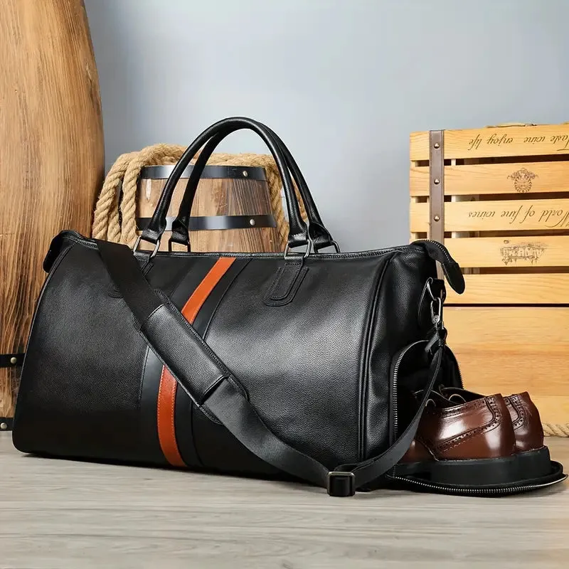 Premium Genuine Leather Travel Bag