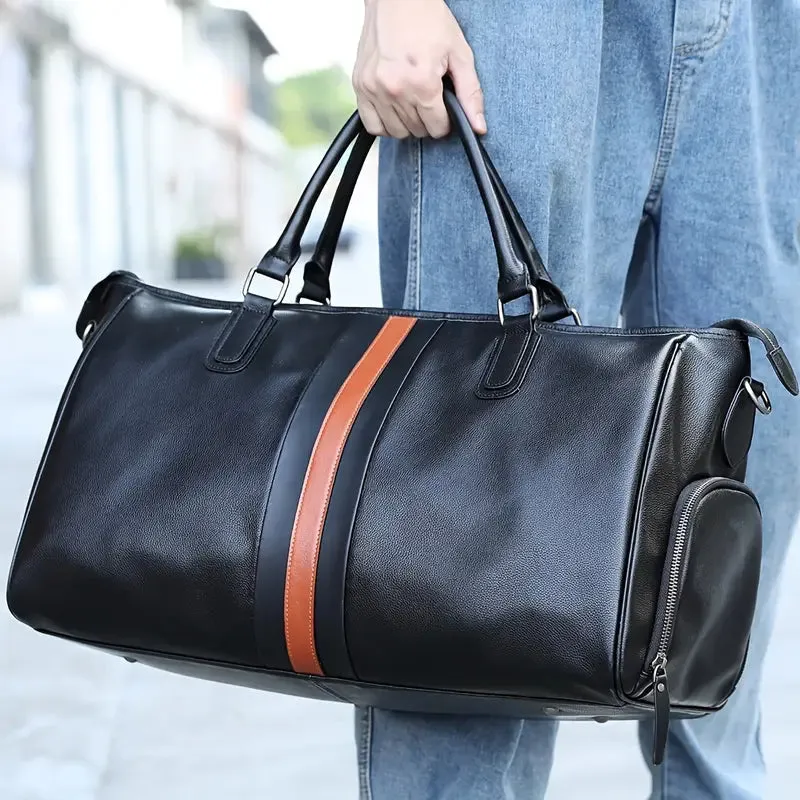 Premium Genuine Leather Travel Bag