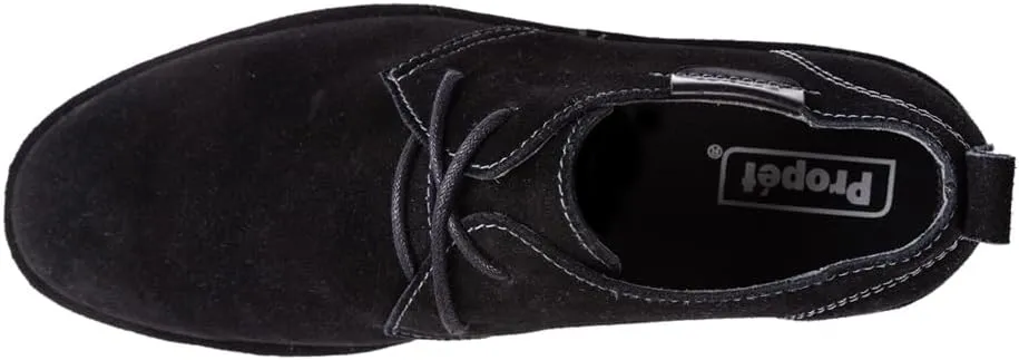 Propet Mens Finn Oxford Casual Shoes - Black