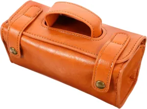 PU Large Capacity Men Shaving Kit Travel Case Portable Razor Storage Bag for Toiletries and Grooming Essentials