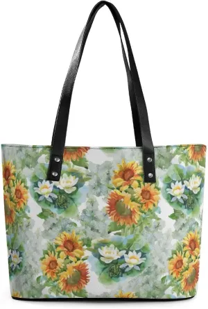 PU Leather Shoulder Bag for Women Beach Tote Bag Aesthetic Tote Bag Hippie Bag Clutch Bag