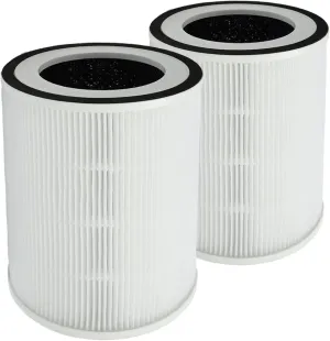 PUREBURG Replacement Filter Compatible with Afloia KILO,KILO PRO, KILO PLUS, MIRO & MIRO PRO,Morento Kilo Air Purifier & CUCKOO CAC-I0510FW,2-Pack H13 HEPA
