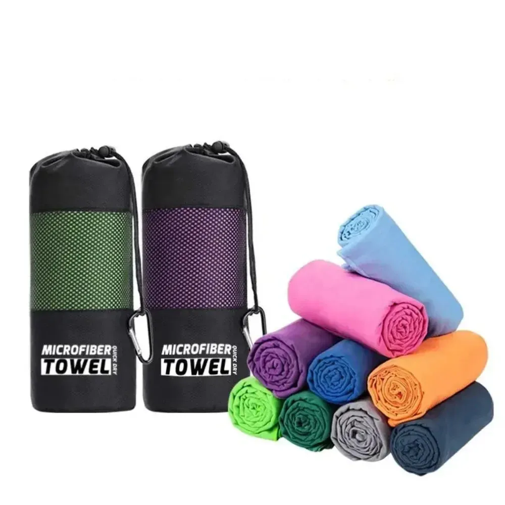 Quick-Dry Microfiber Gym Towel | Sports & Fitness Towel with Storage Bag