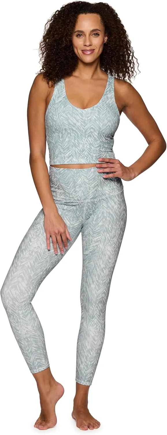 RBX Active Women's Bra Top, Athletic Yoga Crop Tank Top with Built in Shelf Bra