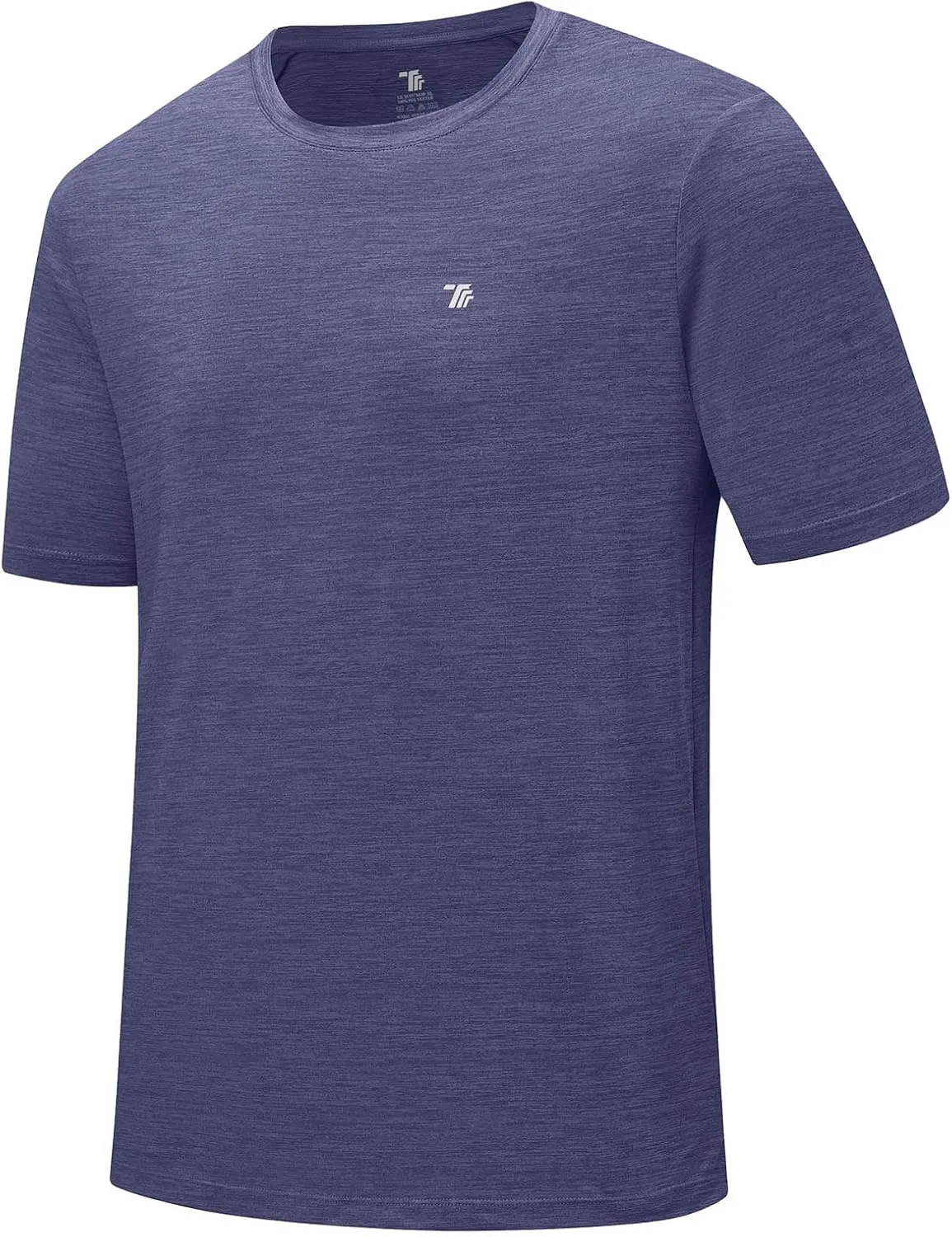 Rdruko Men's Dry Fit Workout Shirts Moisture Wicking Short Sleeve Athletic Running Gym Active T Shirts