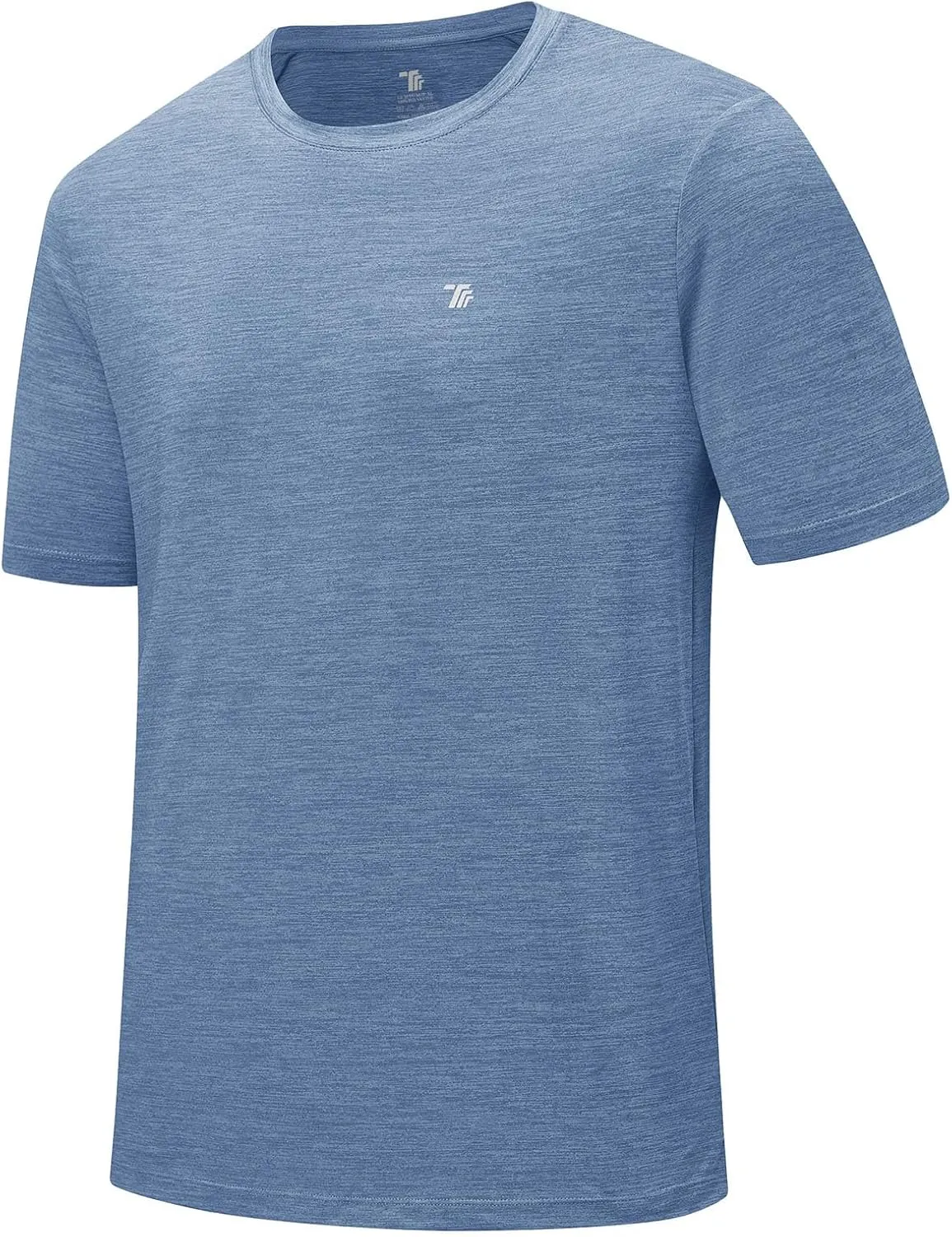 Rdruko Men's Dry Fit Workout Shirts Moisture Wicking Short Sleeve Athletic Running Gym Active T Shirts