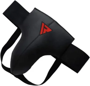 RDX Groin Protector for Boxing, Muay Thai, Kickboxing and MMA Training, Maya Hide Leather Abdo Gear for Martial Arts , SATRA Approved Abdominal Guard for Karate and Taekwondo