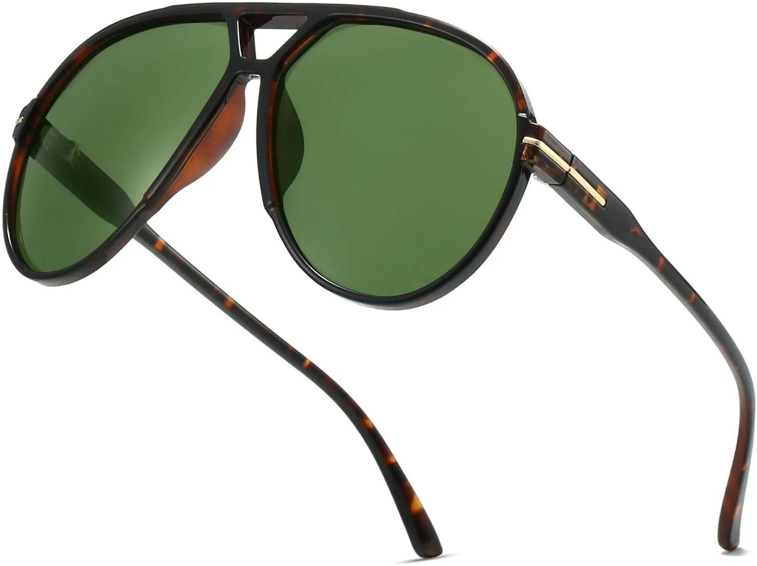 Retro Oversized Aviator Sunglasses Womens Mens Sun Glasses Trendy Classic Shades