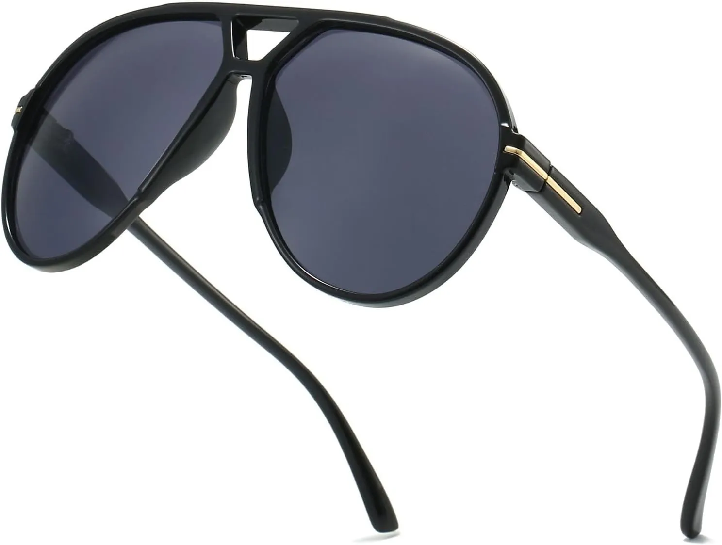 Retro Oversized Aviator Sunglasses Womens Mens Sun Glasses Trendy Classic Shades