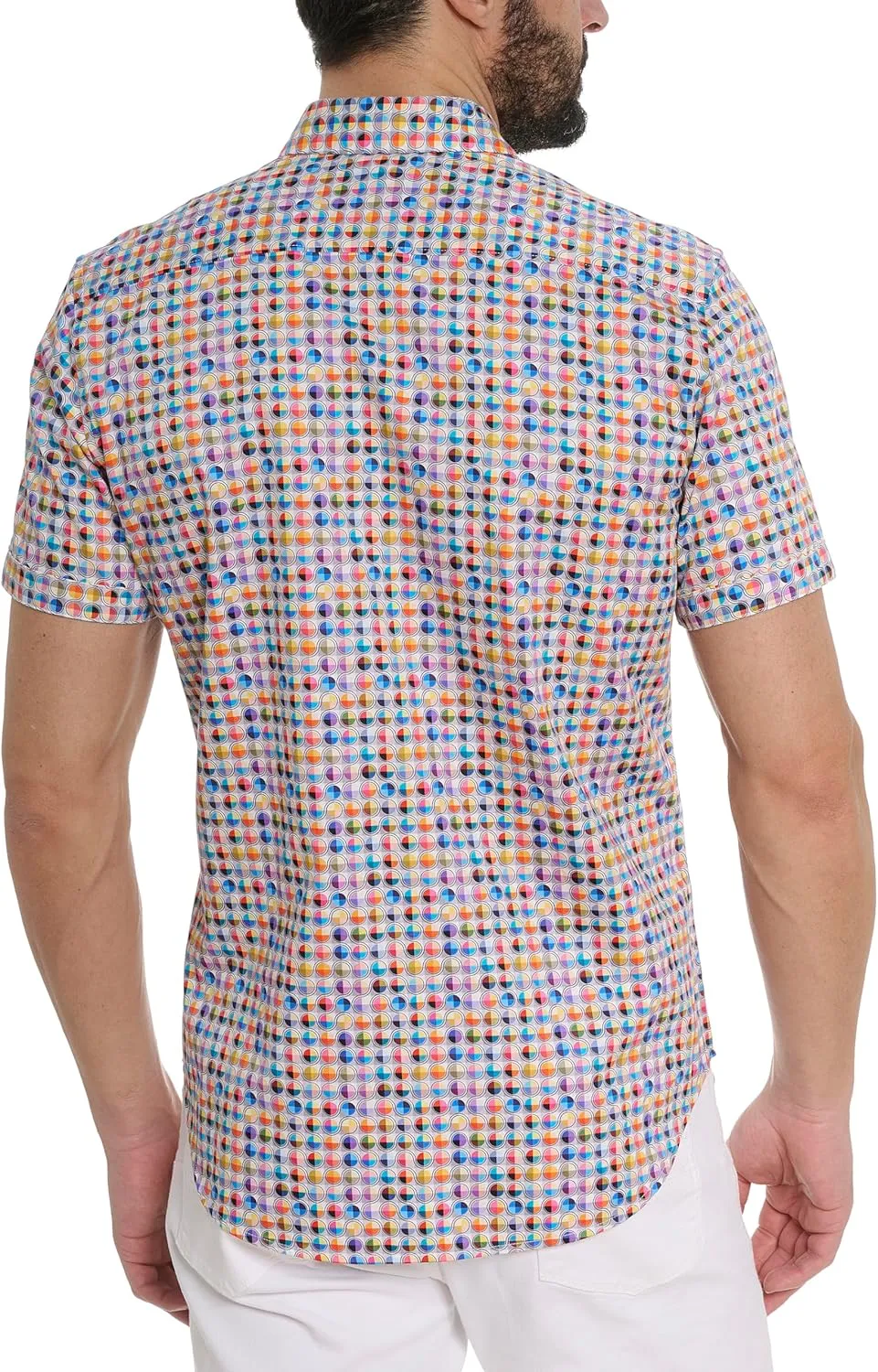 Robert Graham Men's Prosser Short Sleeve Woven Shirt