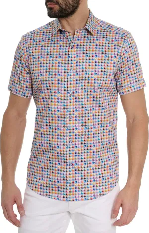Robert Graham Men's Prosser Short Sleeve Woven Shirt