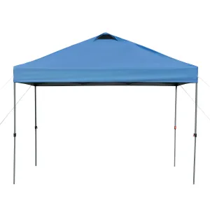 Rootz Garden Pavilion - Folding Pavilion - Marquee - UV Protection - 2.95m x 2.95m x 2.64m - Blue - Oxford Fabric